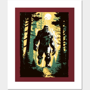 Bigfoot Posters and Art